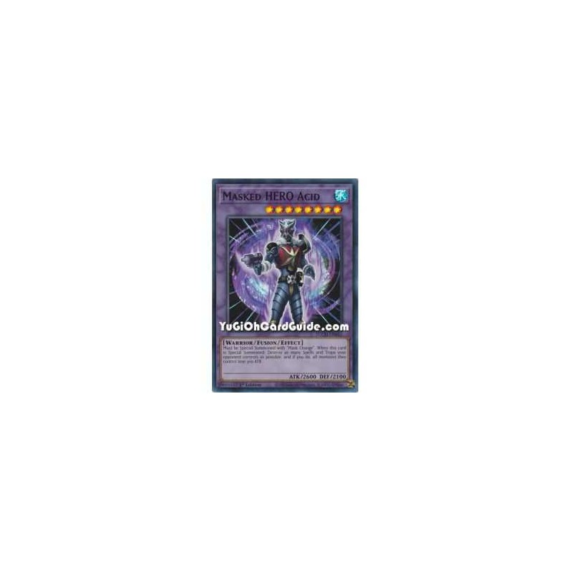 Masked HERO Acid (Super Rare)