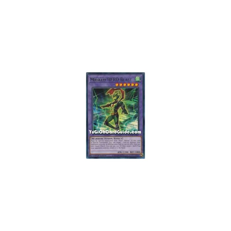 Masked HERO Blast (Rare)