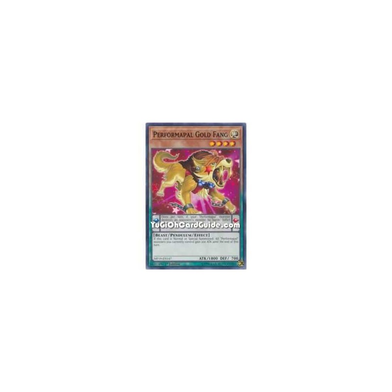 Performapal Gold Fang (Common)