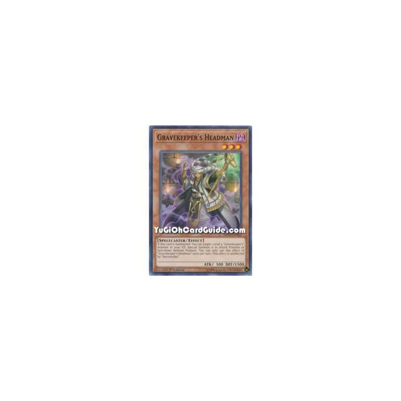 Gravekeeper's Headman (Common)