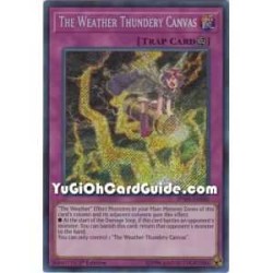 The Weather Thundery Canvas...