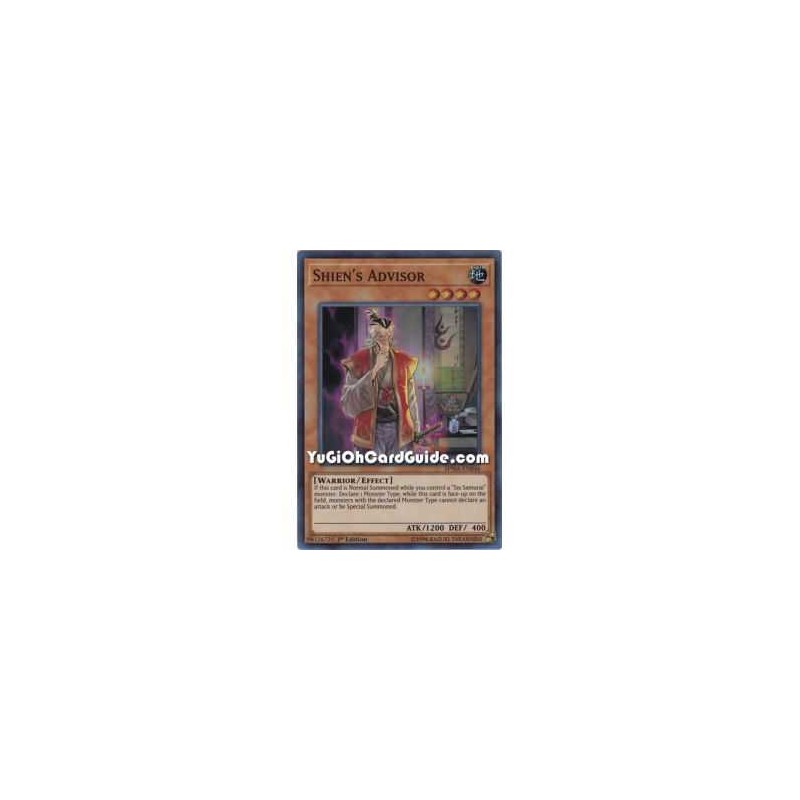 Shien's Advisor (Super Rare)