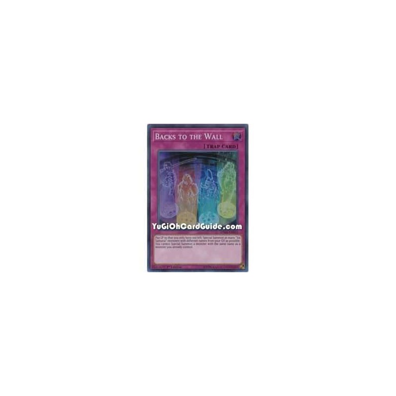 Backs to the Wall (Super Rare)