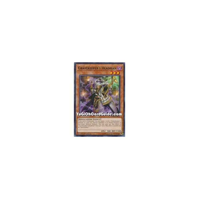 Gravekeeper's Headman (Rare)