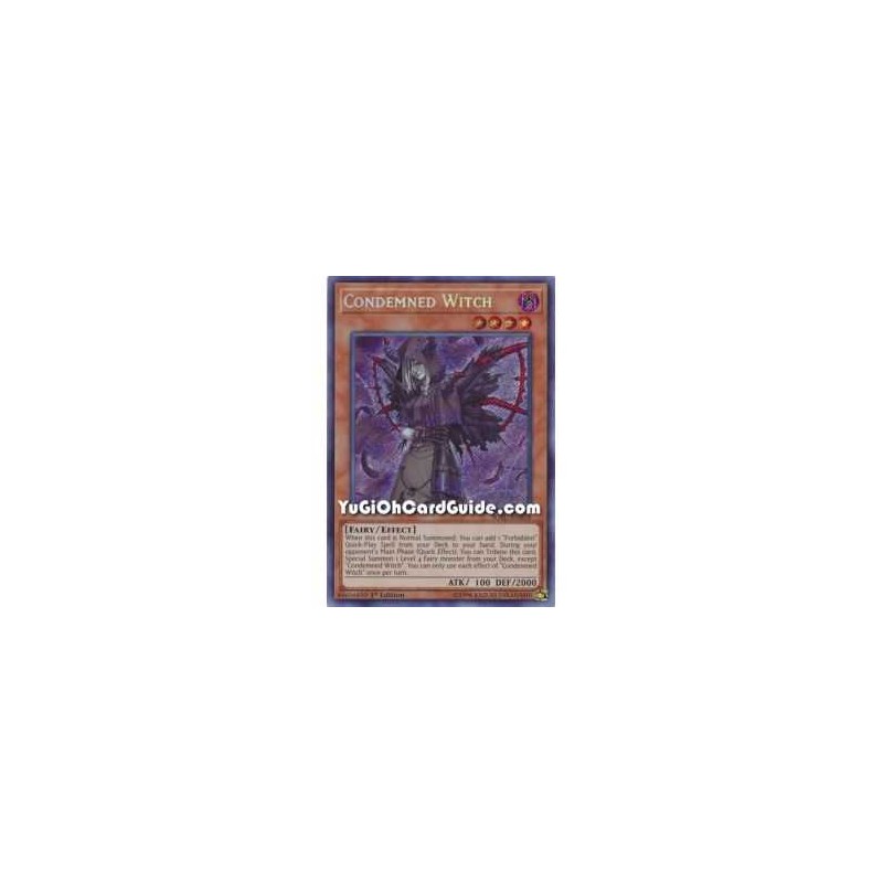 Condemned Witch (Secret Rare)