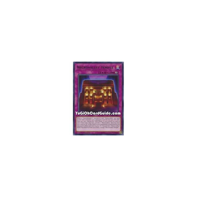 Necrovalley Temple (Rare)