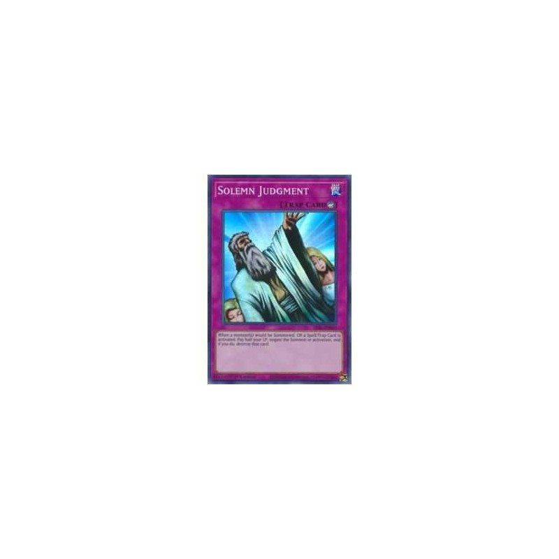 Solemn Judgment (Super Rare)