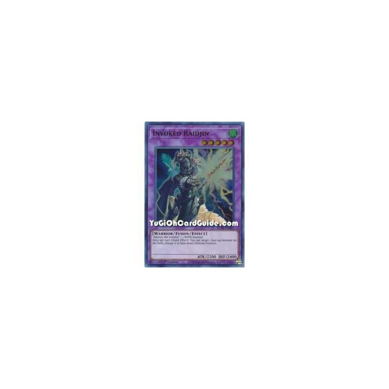 Invoked Raidjin (Ultra Rare)