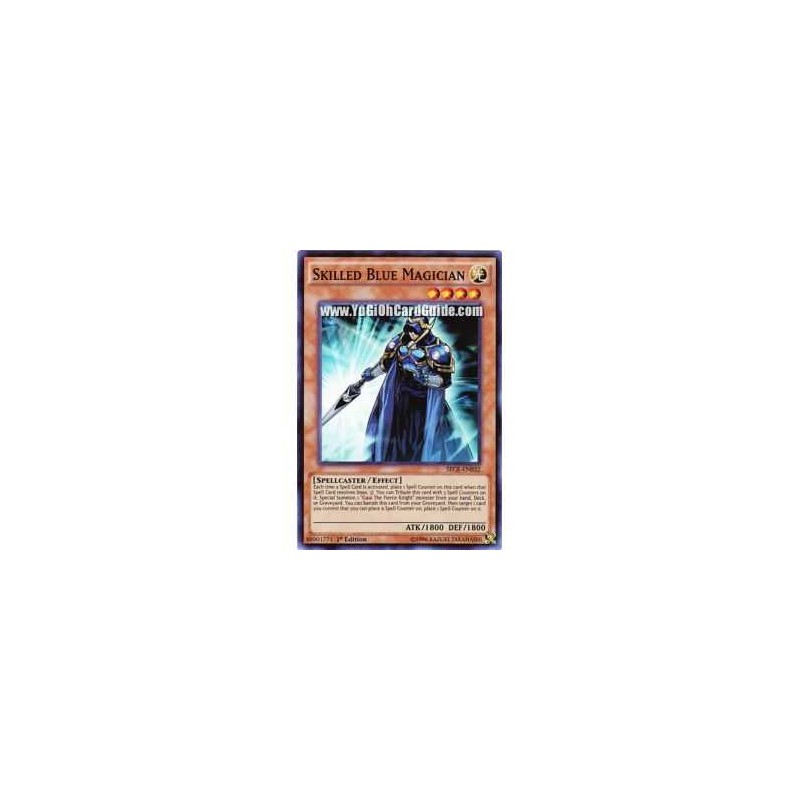 Skilled Blue Magician...