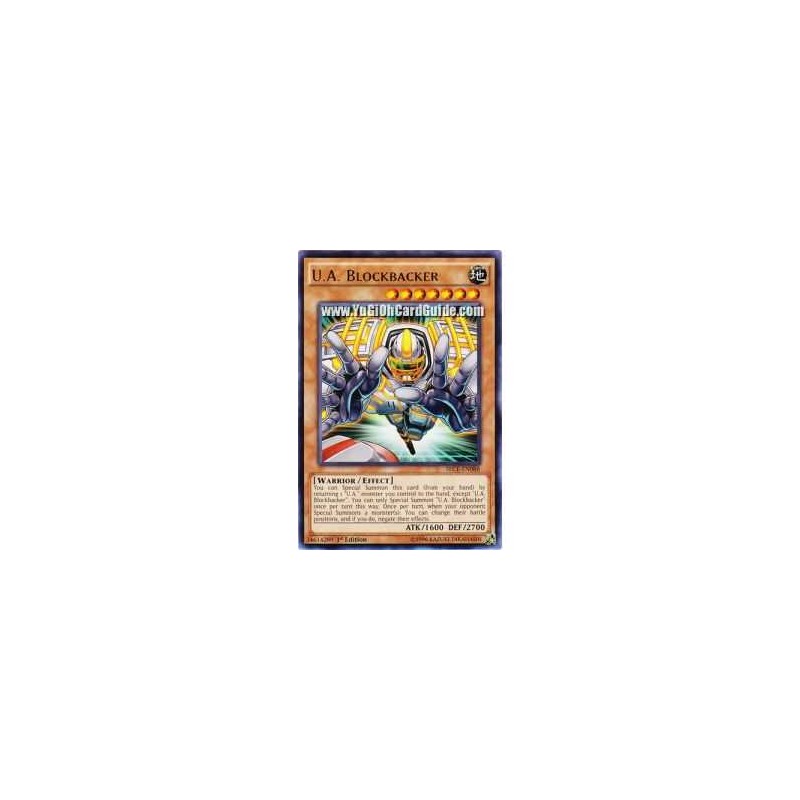 U.A. Blockbacker (Rare)