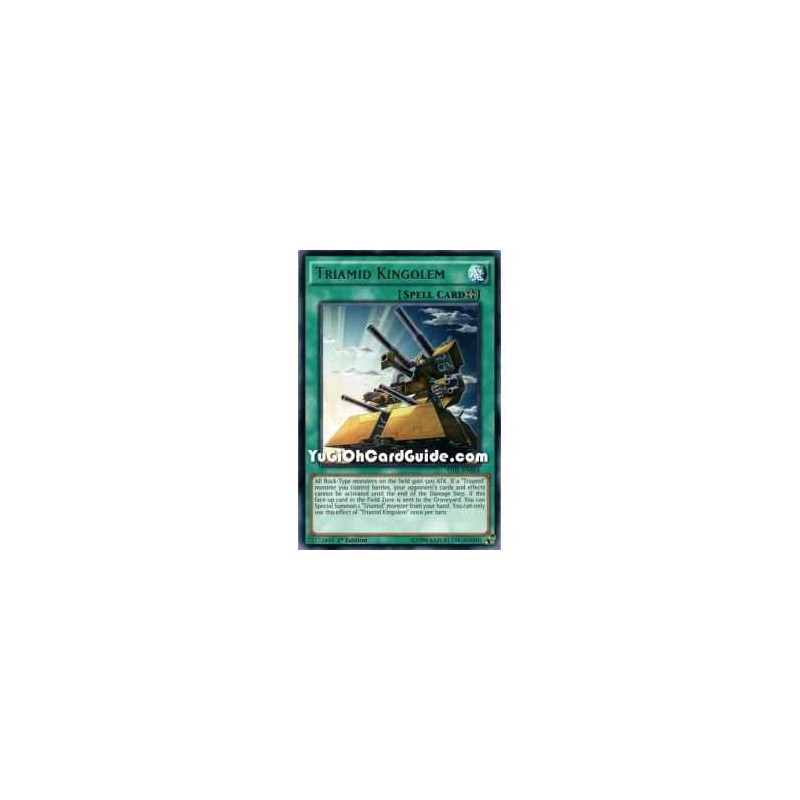 Triamid Kingolem (Rare)