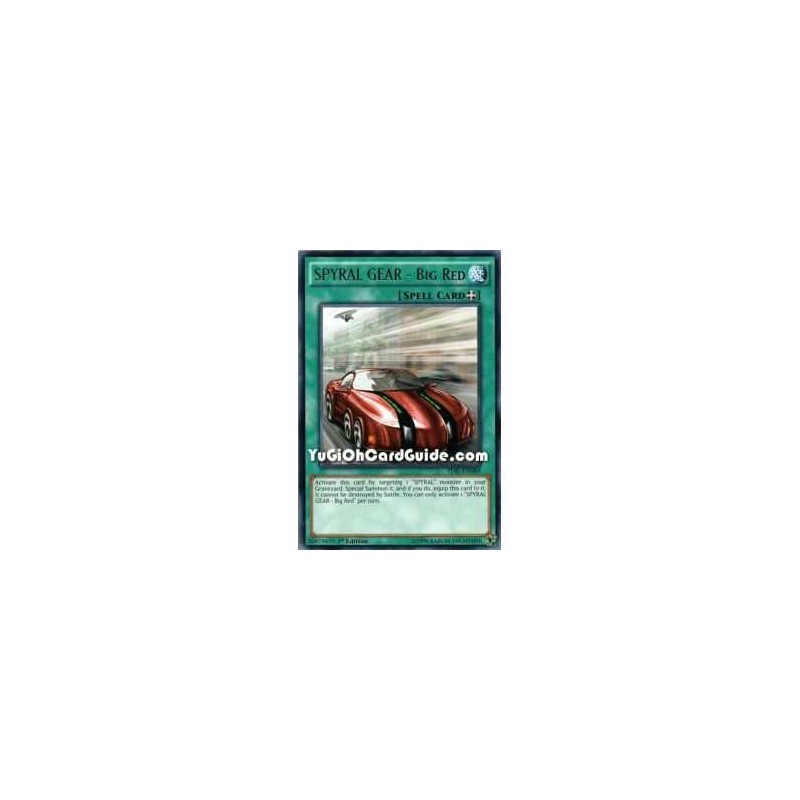 SPYRAL GEAR - Big Red (Rare)