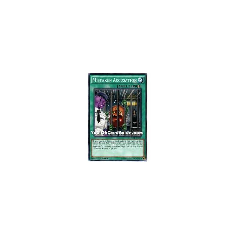 Mistaken Accusation (Common)