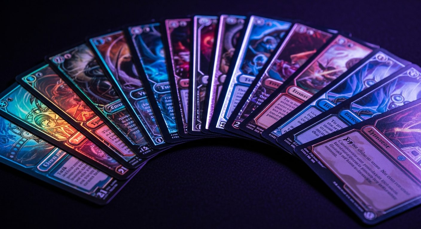 Cartas coleccionables de calidad
